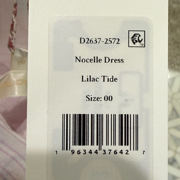 LoveShackFancy Pink and Blue Patterned Dress - Picture 4 of 5